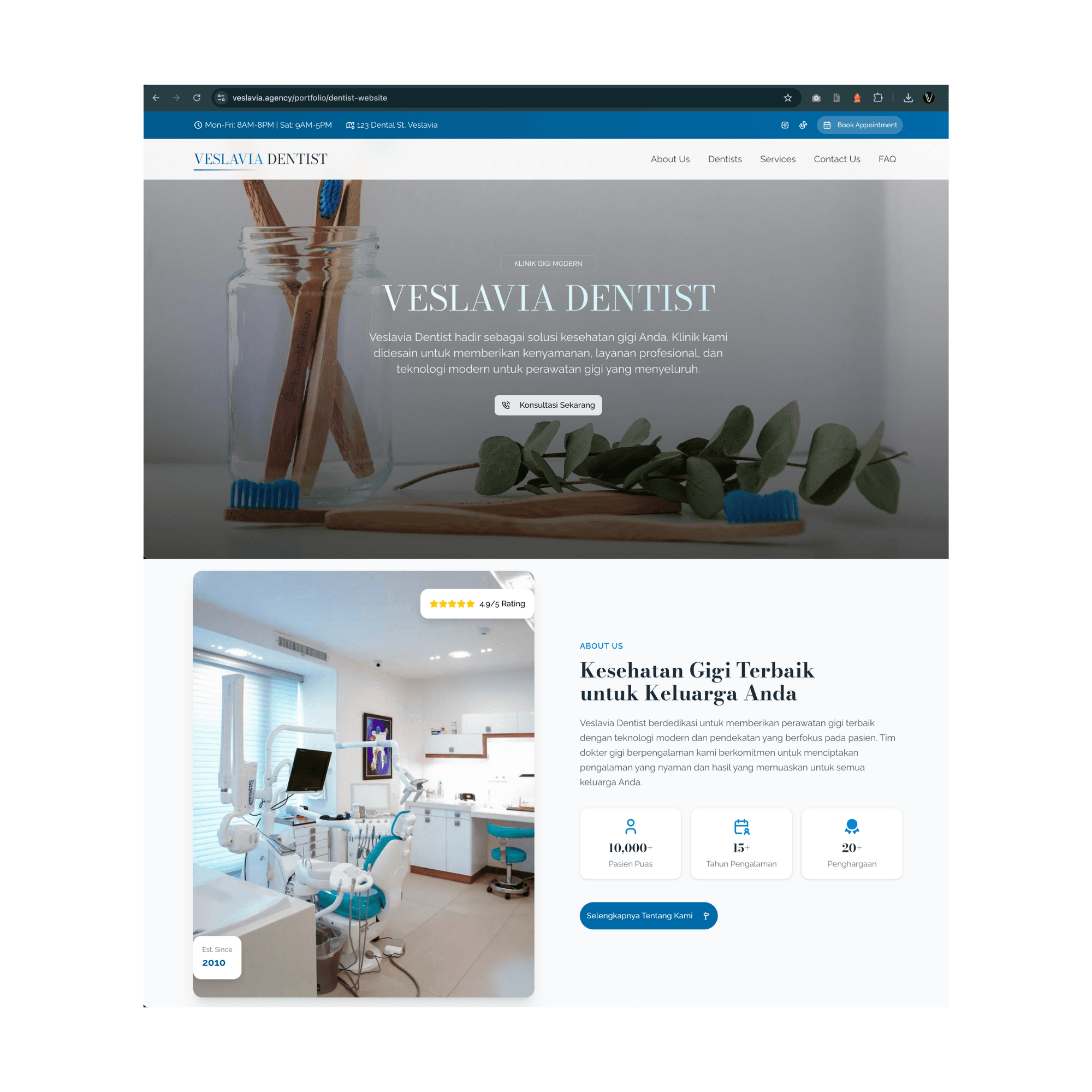 Dentist Website